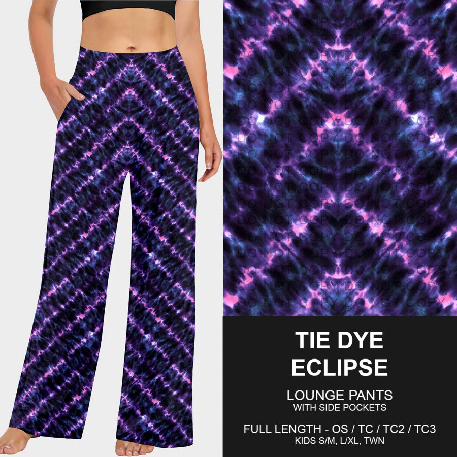 Preorder Custom Styles - Tie Dye Eclipse - Closes 4 Nov - ETA late Jan 2026 Loungewear