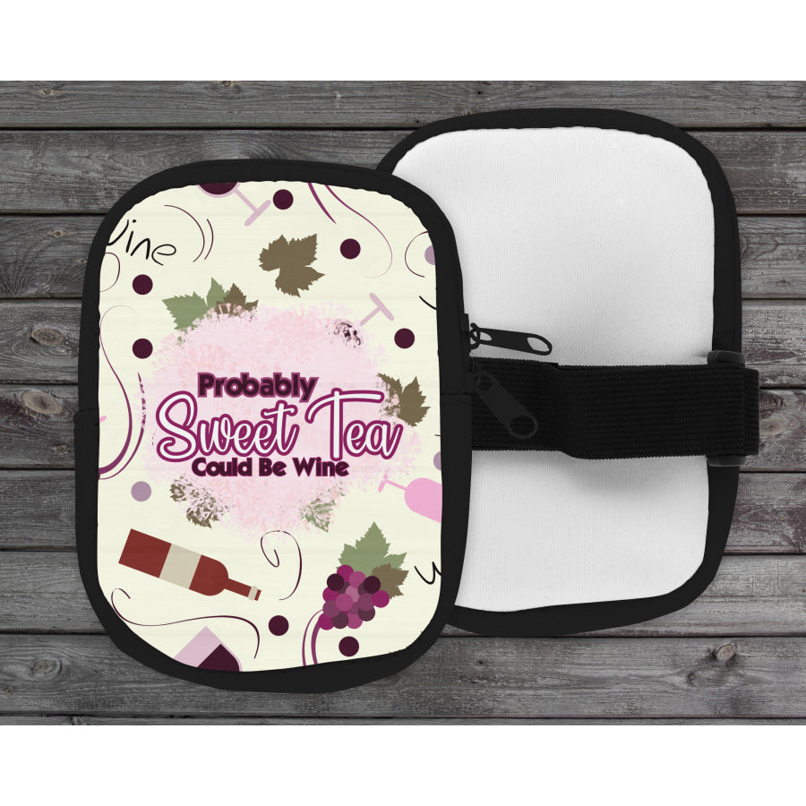 Probably Sweet Tea Could Be Wine Zippered Pouch/Bag For 40oz Tumbler Tumbler