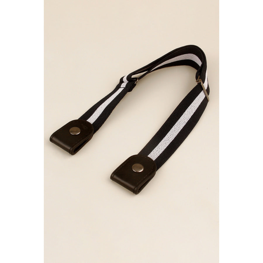 PU Elastic Snap Closure Belt