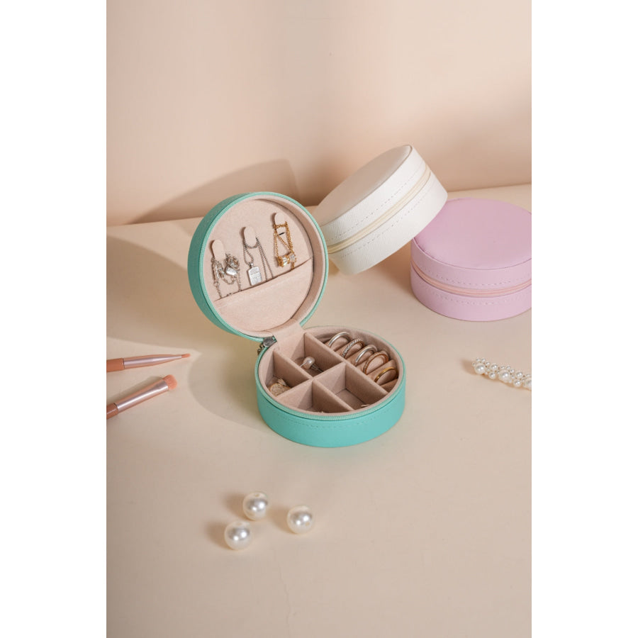 PU Leather Jewelry Storage Box Apparel and Accessories