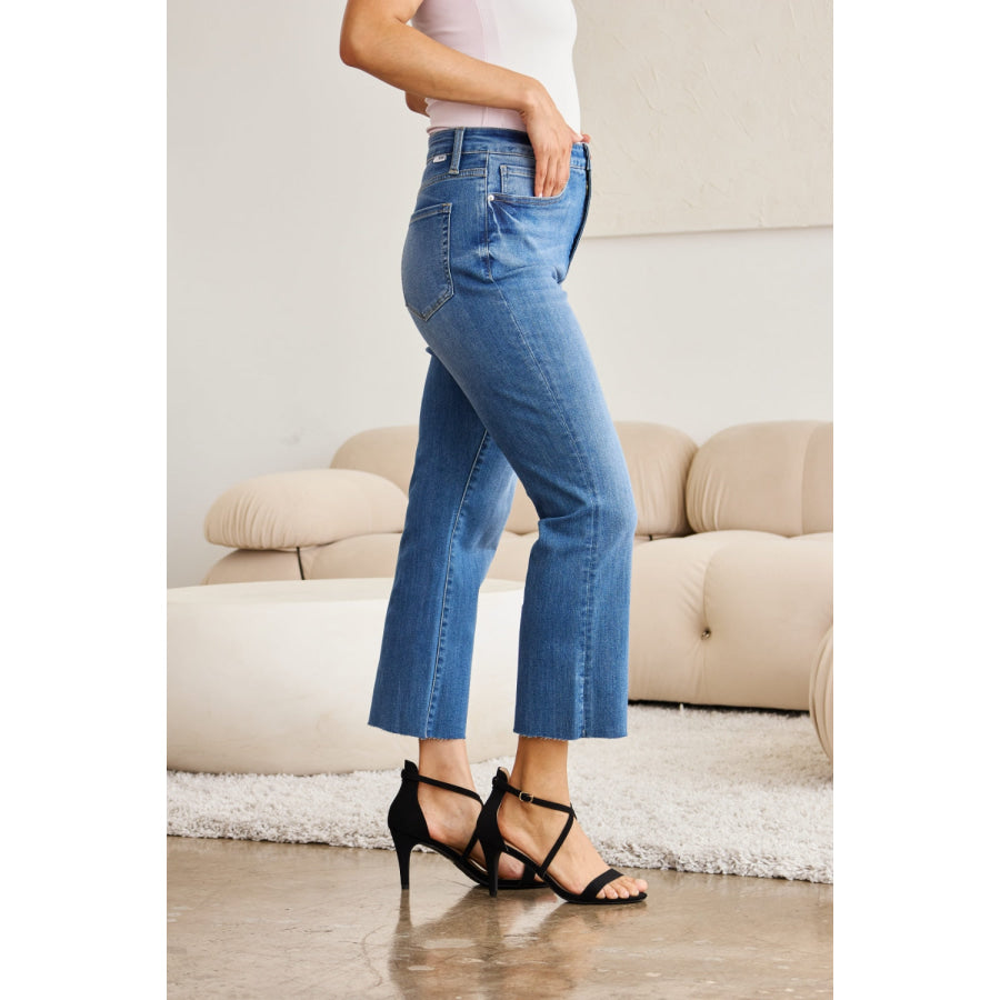 RFM Mini Mia Full Size Tummy Control High Waist Jeans Apparel and Accessories