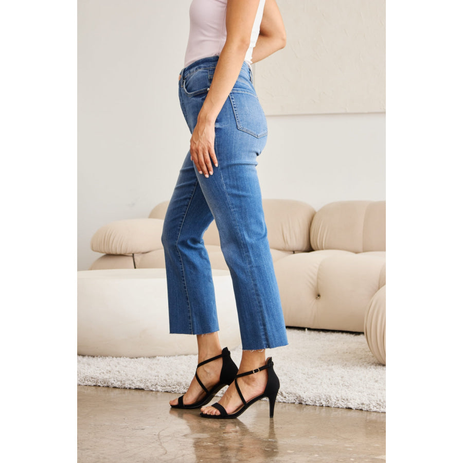 RFM Mini Mia Full Size Tummy Control High Waist Jeans Apparel and Accessories