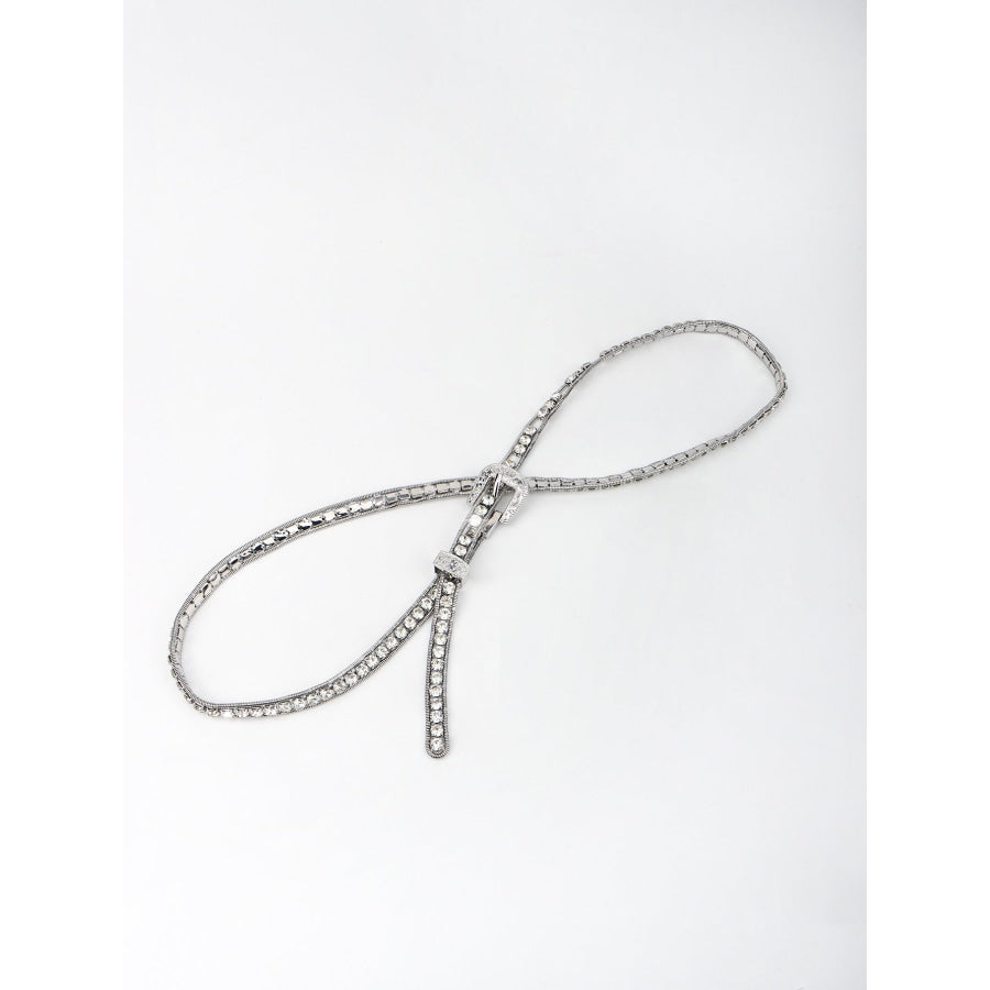 Rhinestone Metal Belt