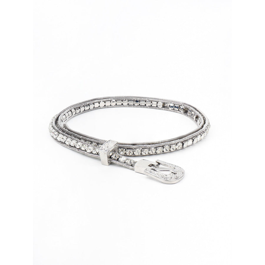 Rhinestone Metal Belt