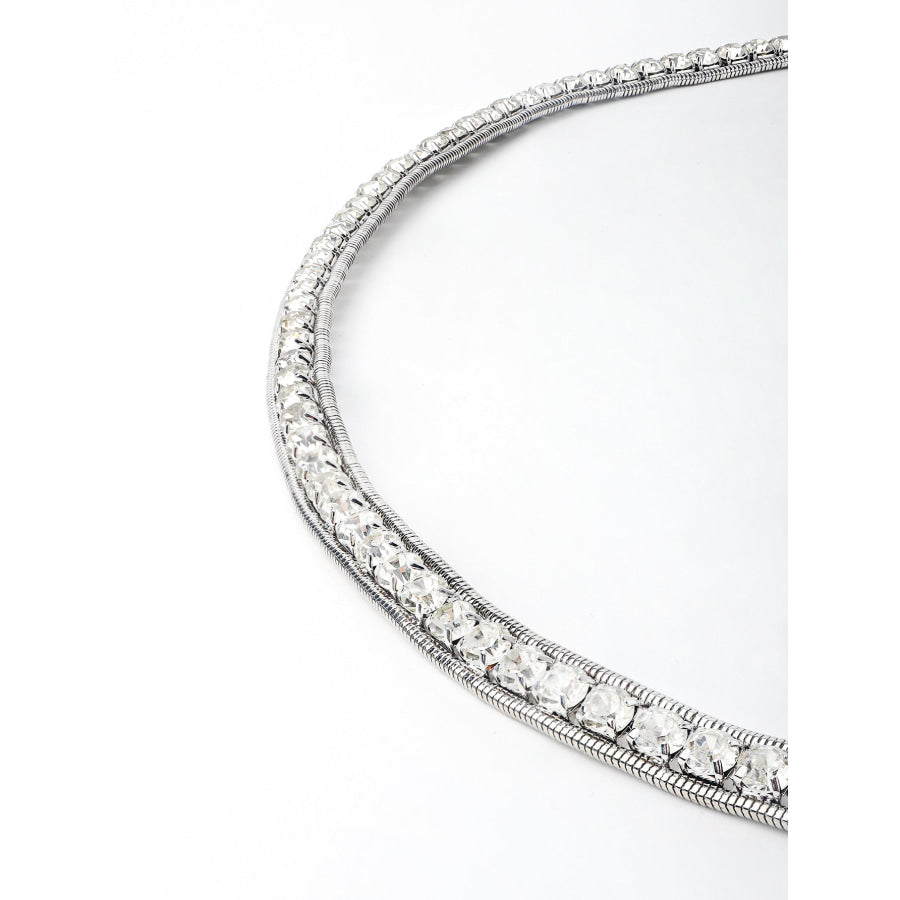 Rhinestone Metal Belt