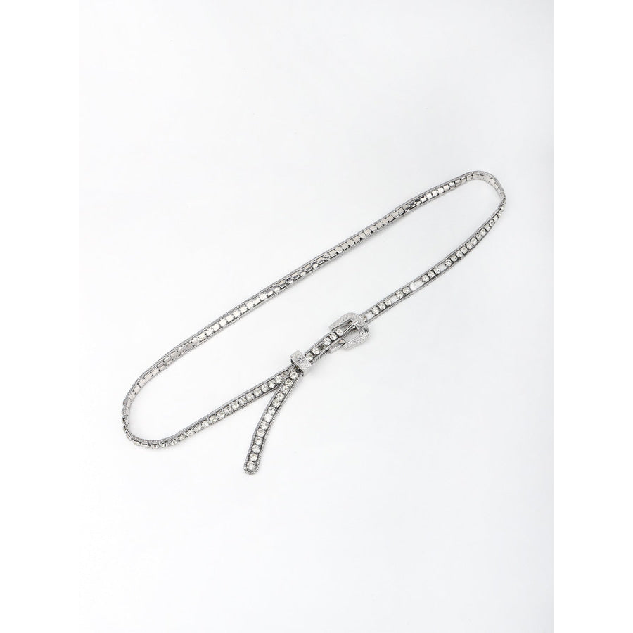 Rhinestone Metal Belt