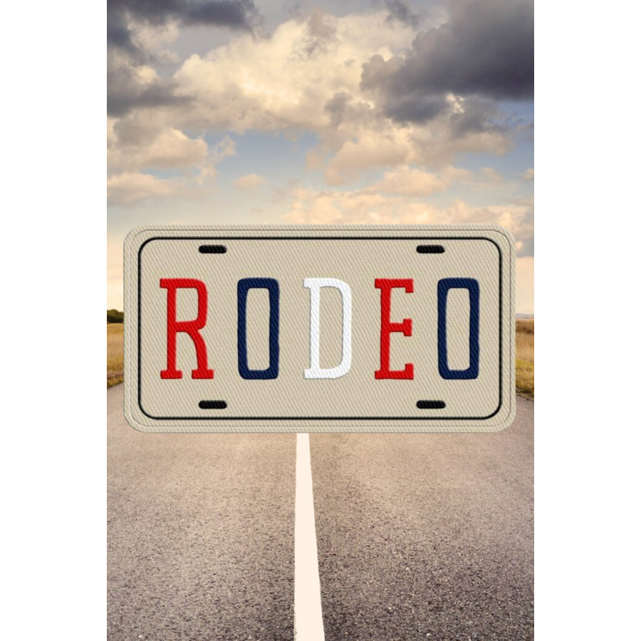 Rodeo License Embroidered Patch - ETA 4/29 WS 600 Accessories