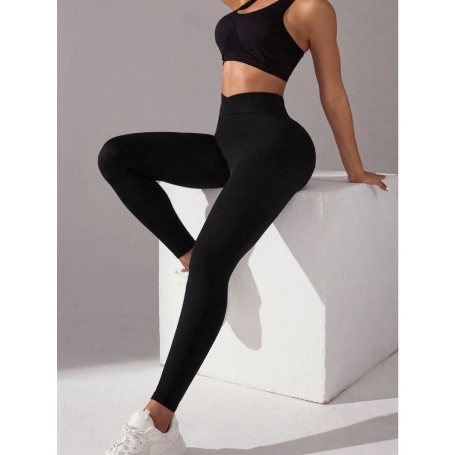 Seamless High Waist Active Pants Apparel and Accessories