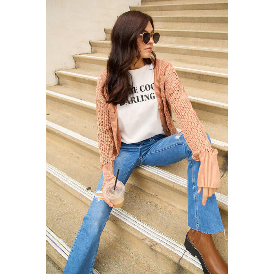 Simply Love Full Size JUST BE COOL DARLING Short Sleeve T-Shirt