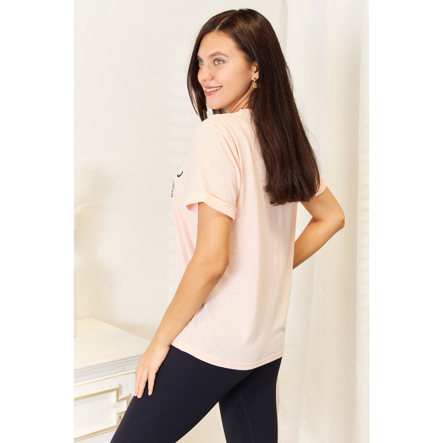 Simply Love MAMA Heart Graphic T-Shirt Dusty Pink / S Apparel and Accessories