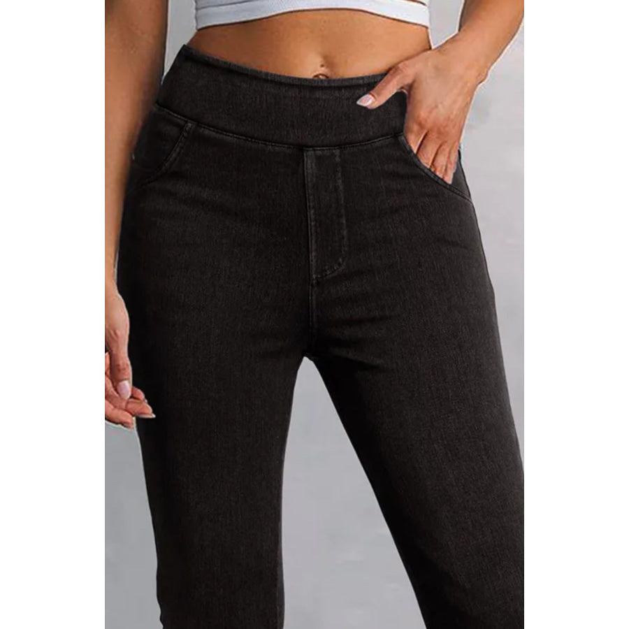 Skinny Jeans with Pockets Apparel and Accessories