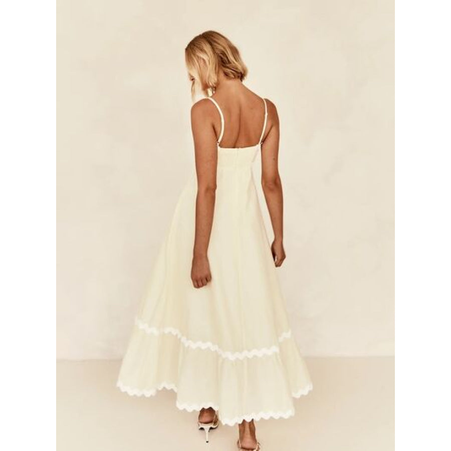 Spaghetti Strap Maxi Dress Clothing