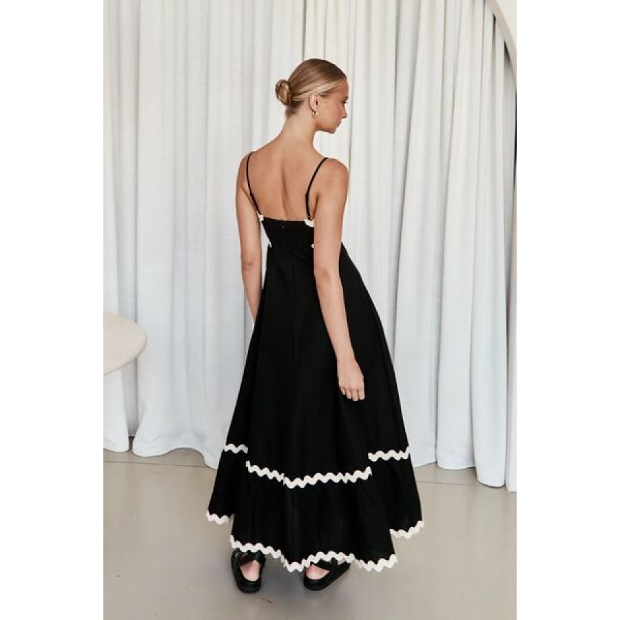 Spaghetti Strap Maxi Dress Clothing