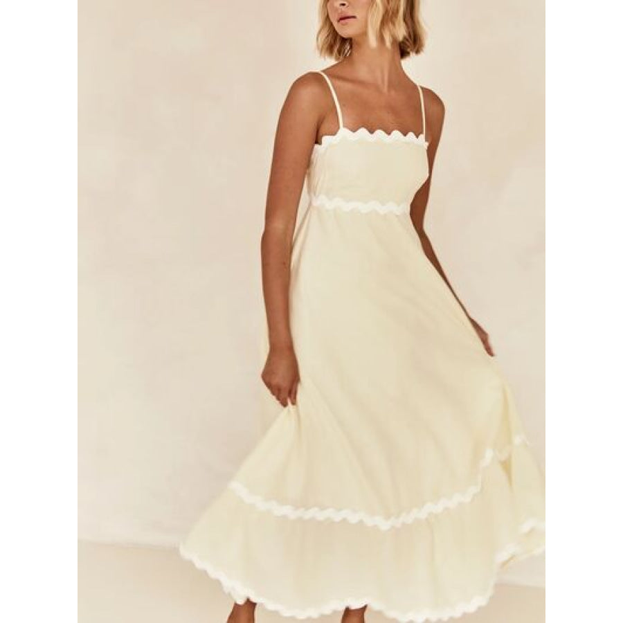 Spaghetti Strap Maxi Dress Clothing