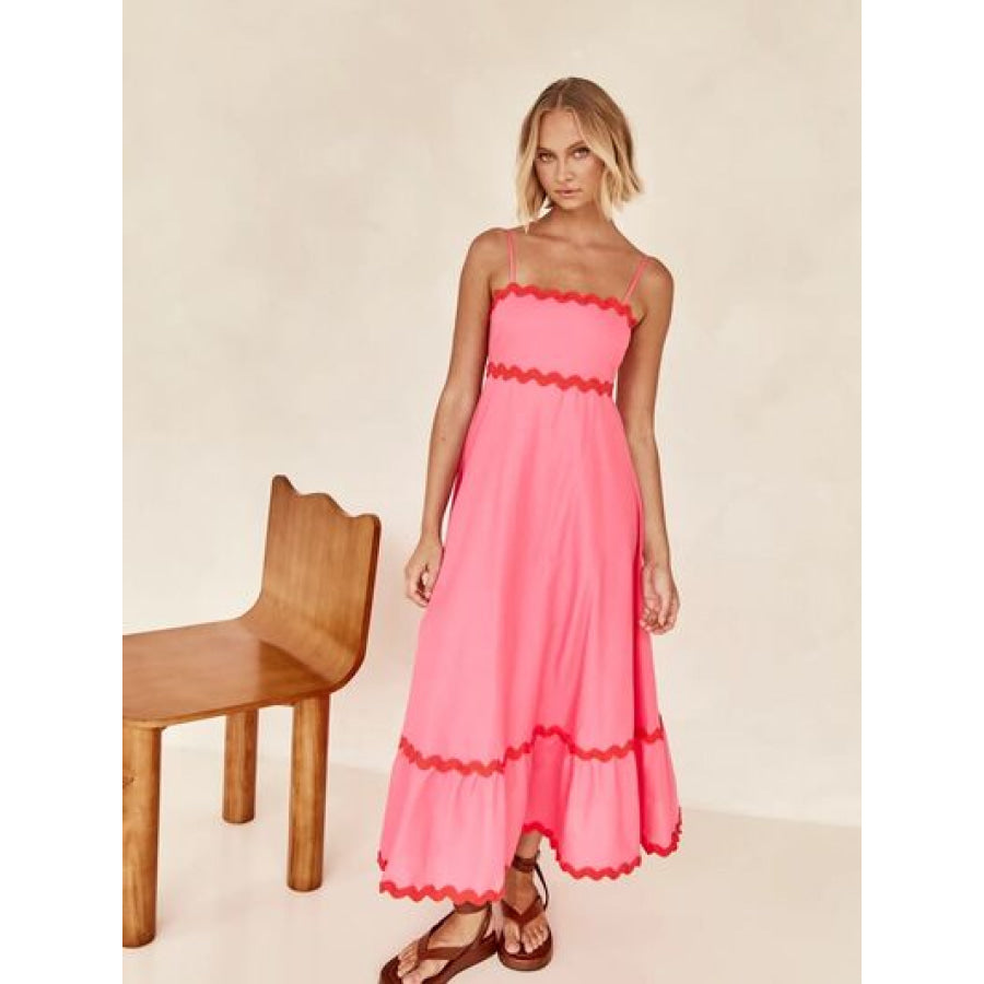 Spaghetti Strap Maxi Dress Clothing