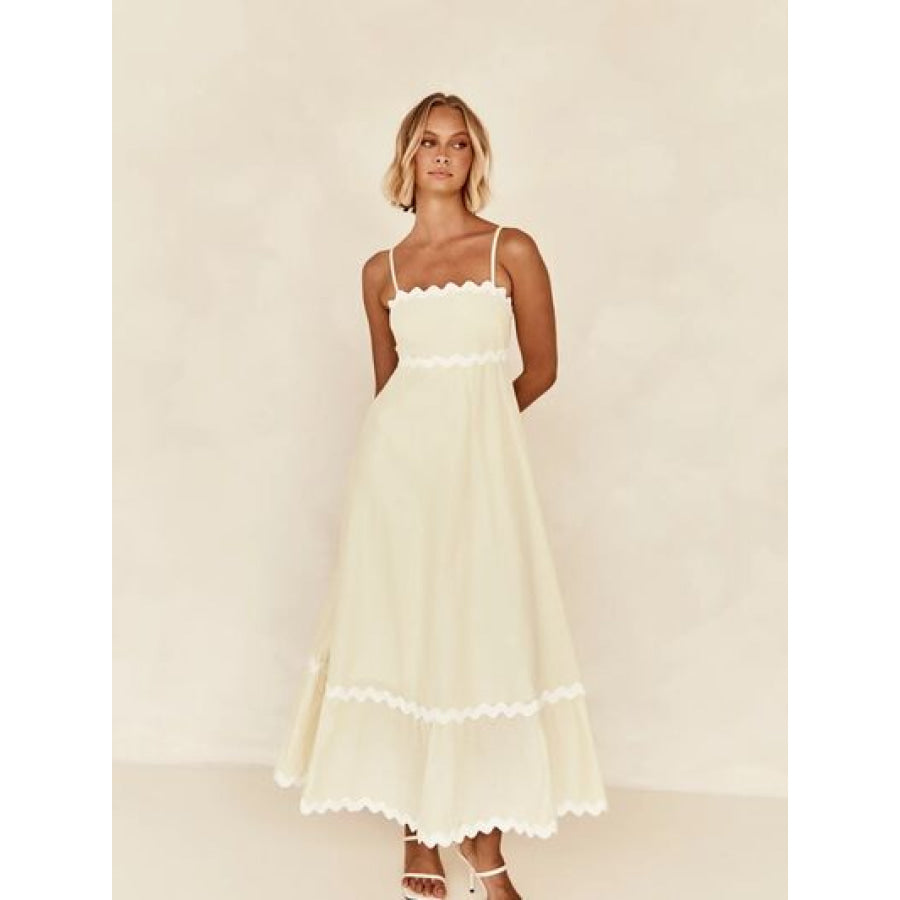 Spaghetti Strap Maxi Dress Clothing