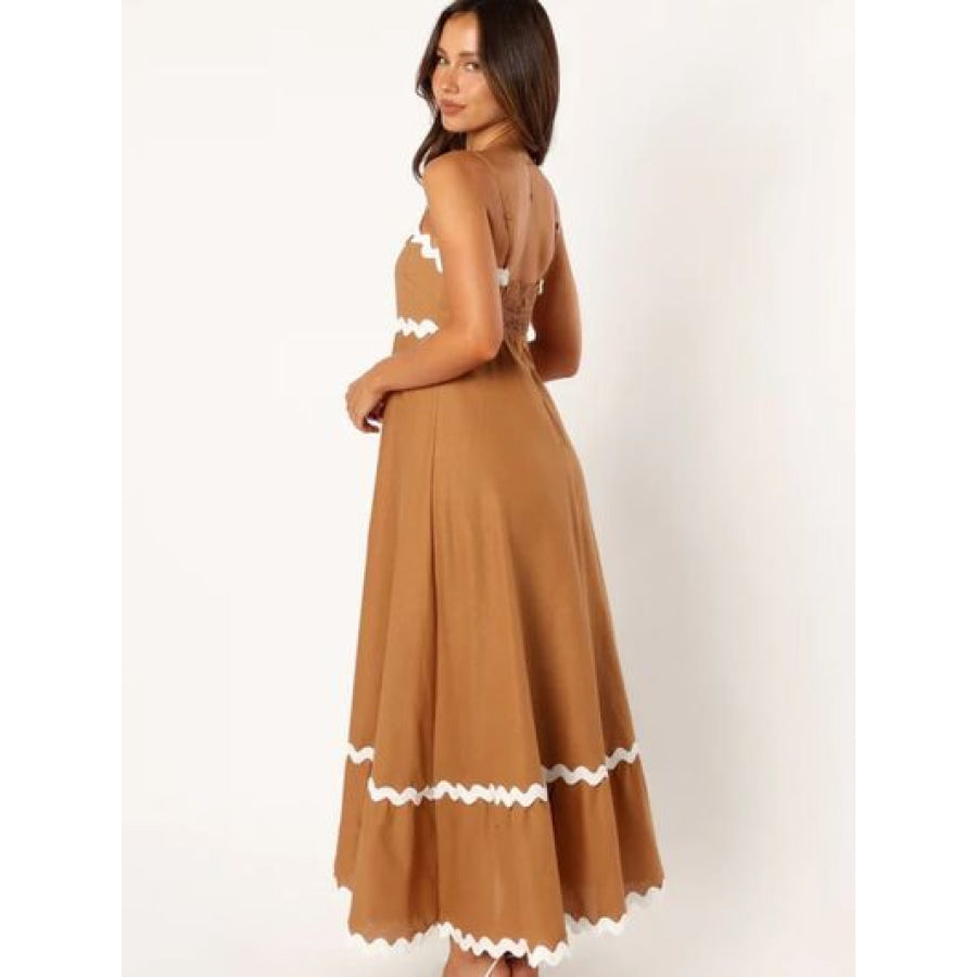 Spaghetti Strap Maxi Dress Clothing