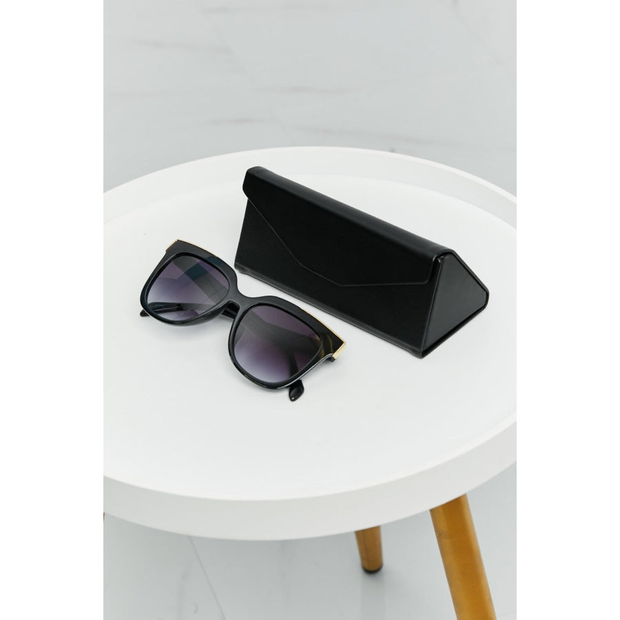 TAC Polarization Lens Full Rim Sunglasses Chestnut / One Size