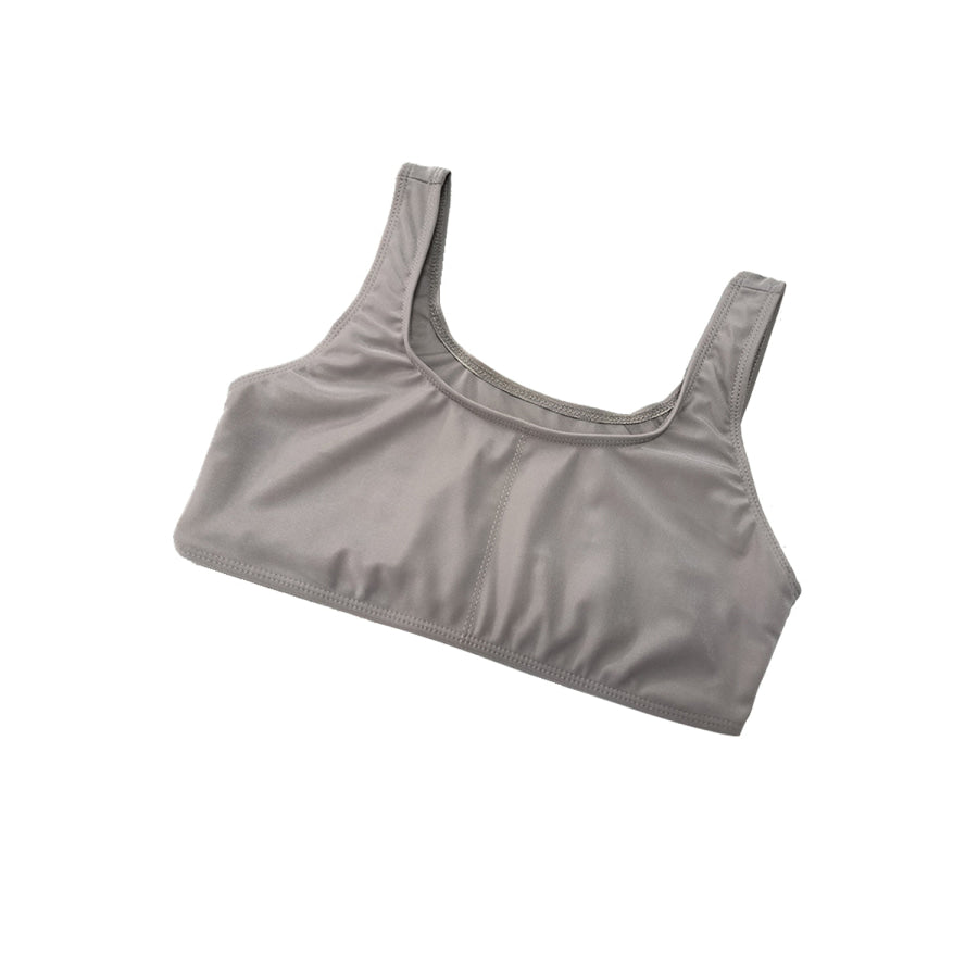 Tank Color Block Round Neck Tee and Shorts Three - Piece Swim Set Apparel Accessories
