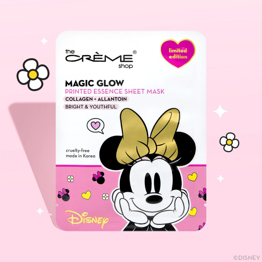 COMING SOON The Crème Shop - Magic Glow - Printed Essence Sheet Mask Facial Mask