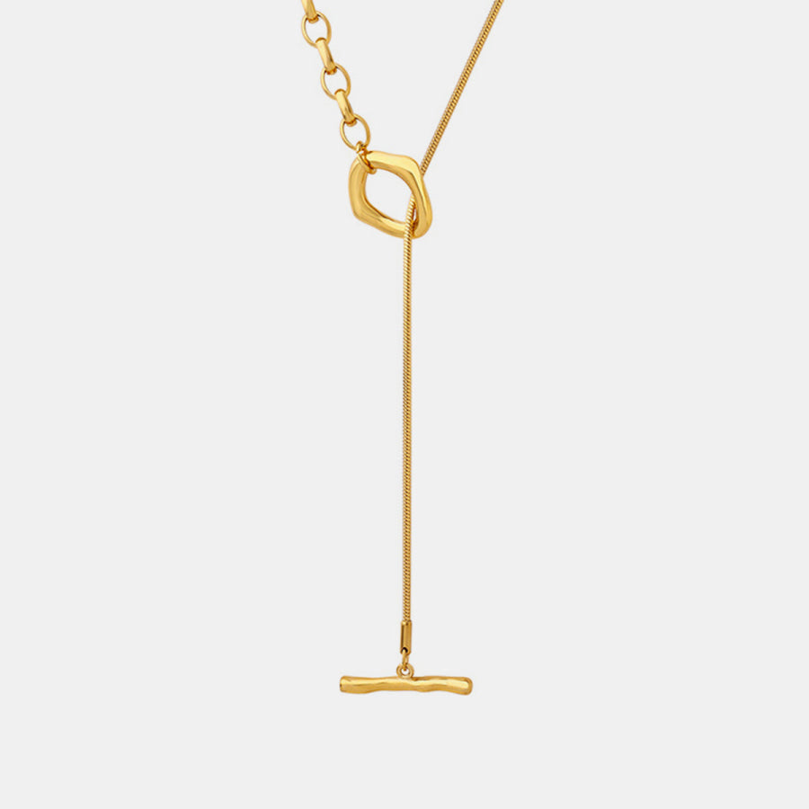 Titanium Steel Chain Necklace Apparel and Accessories