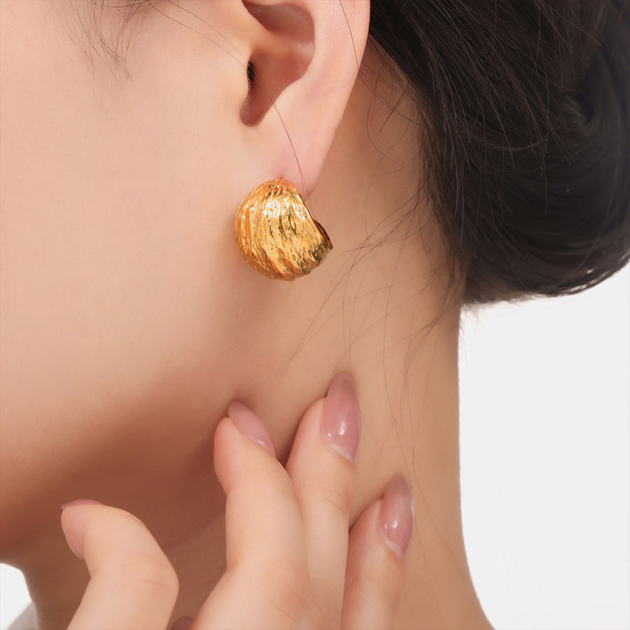 Titanium Steel Geometric Shape Earrings Apparel and Accessories