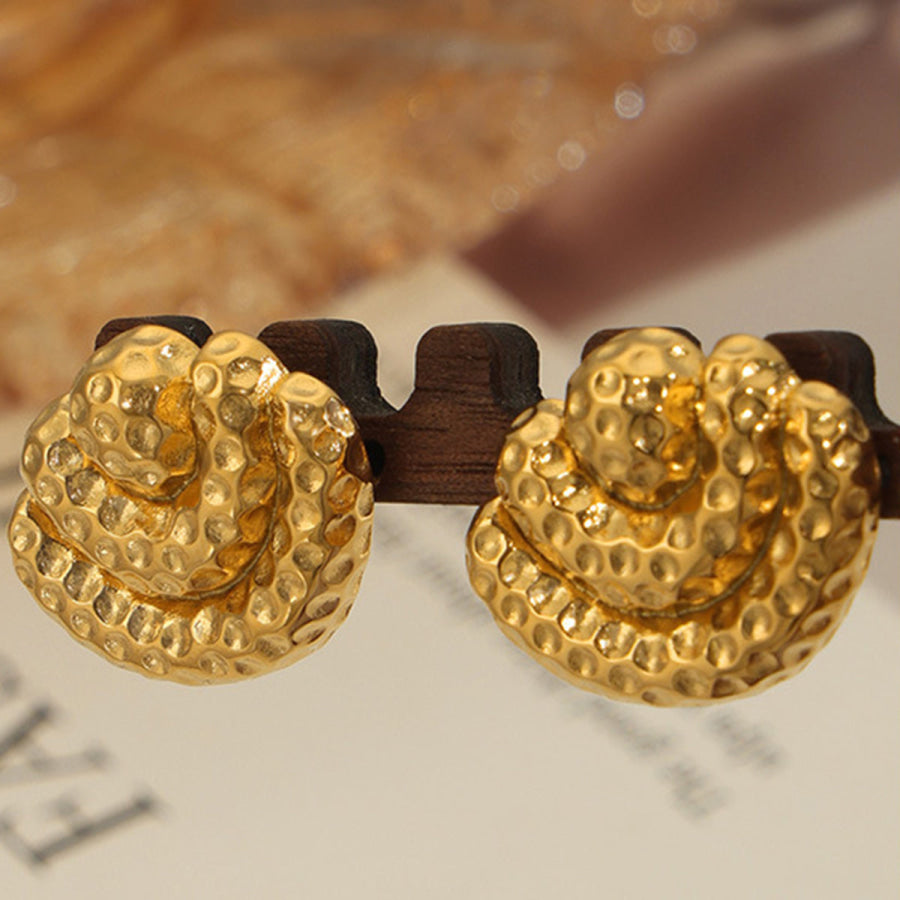 Titanium Steel Geometric Shape Earrings Apparel and Accessories