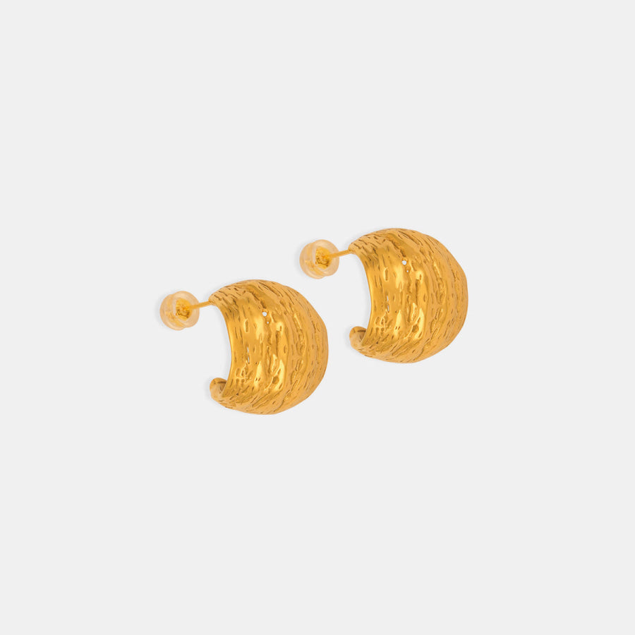 Titanium Steel Geometric Shape Earrings Style E / One Size Apparel and Accessories