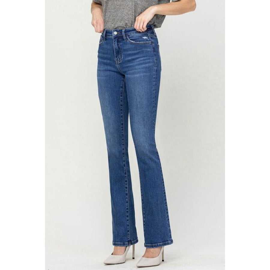 Vervet by Flying Monkey High Waist Bootcut Jeans Apparel and Accessories