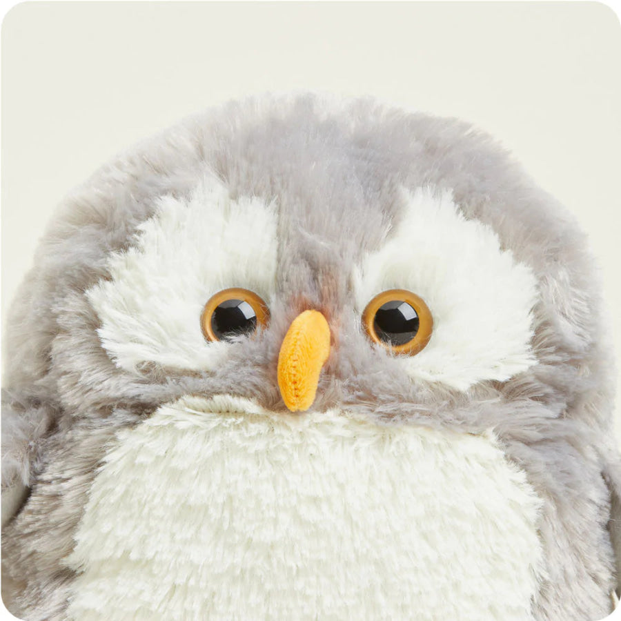 COMING SOON! Warmies Large 33cm - Plush Animals filled with Flaxseed and French Lavender - Owl Heat Pack