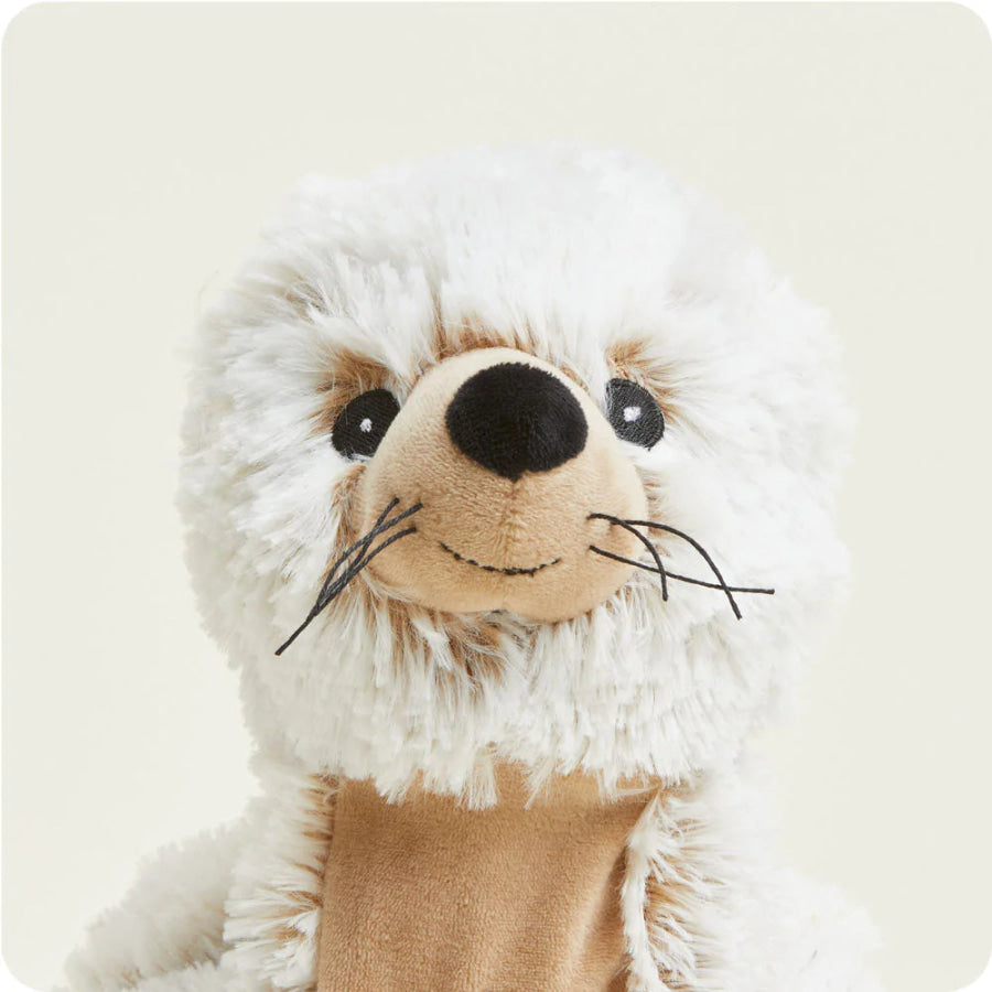 COMING SOON! Warmies Large 33cm - Plush Animals filled with Flaxseed and French Lavender - Seal Accessories