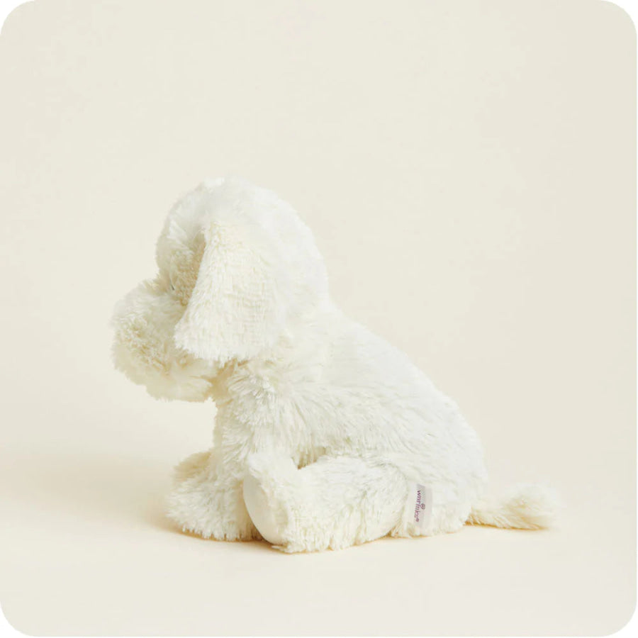 COMING SOON! Warmies Large 33cm - Plush Animals filled with Flaxseed and French Lavender - Yellow Lab Heat Pack