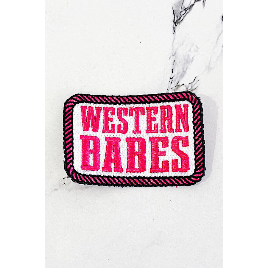 Western Babes Embroidered Patch - ETA 4/29 WS 600 Accessories