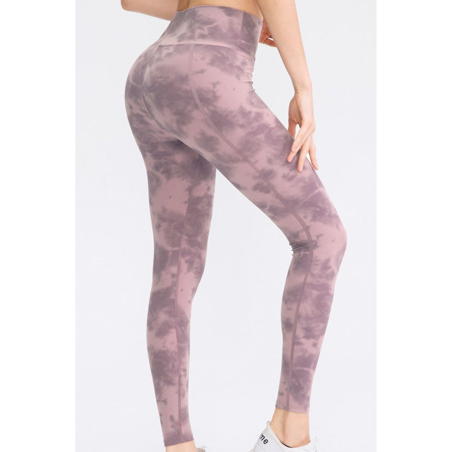 Wide Waistband Slim Fit Long Sports Pants