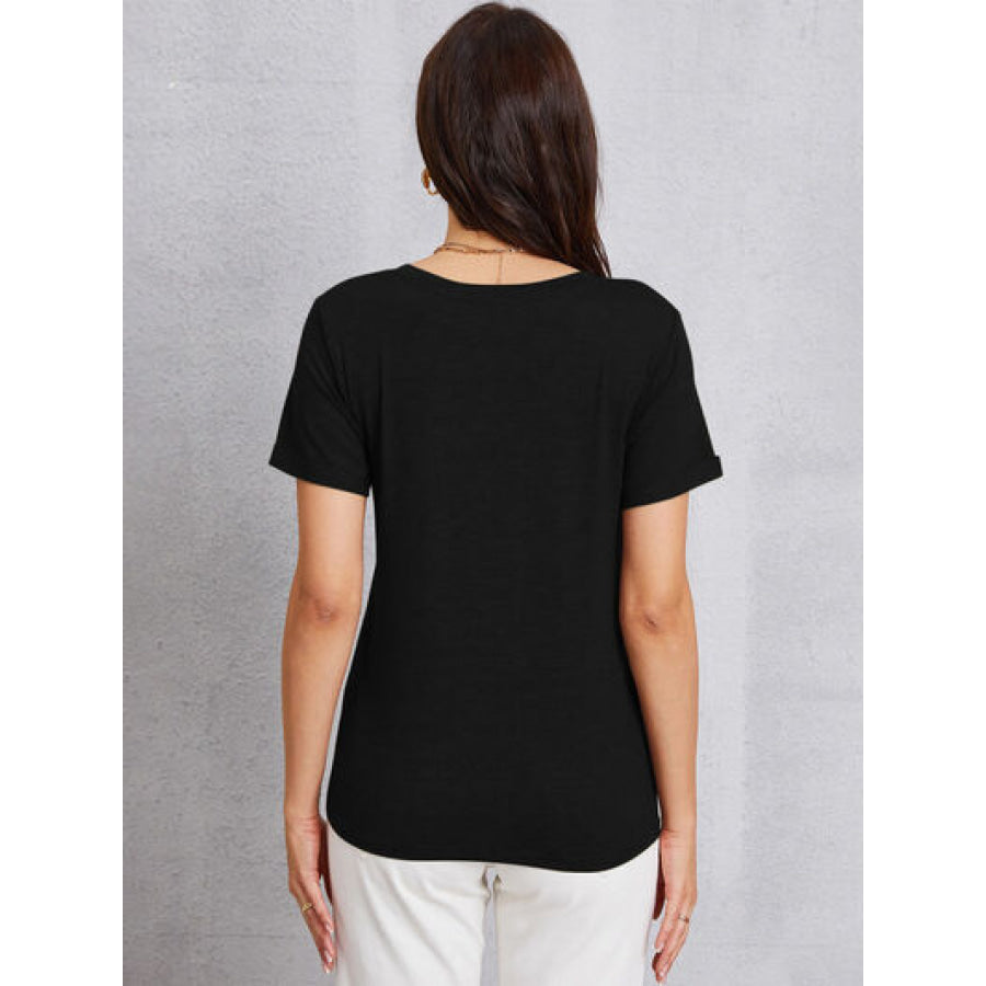 YOU CAN DO THIS COFFEE V - Neck Short Sleeve T - Shirt Black / S Apparel and Accessories