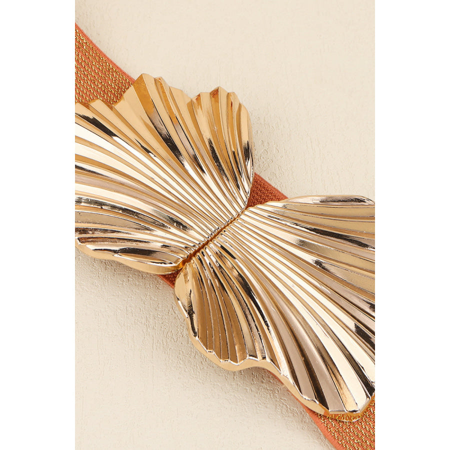 Zinc Alloy Buckle Elastic Belt