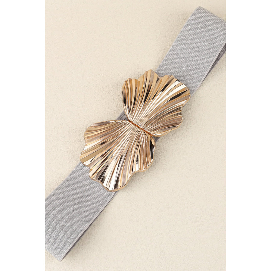 Zinc Alloy Buckle Elastic Belt