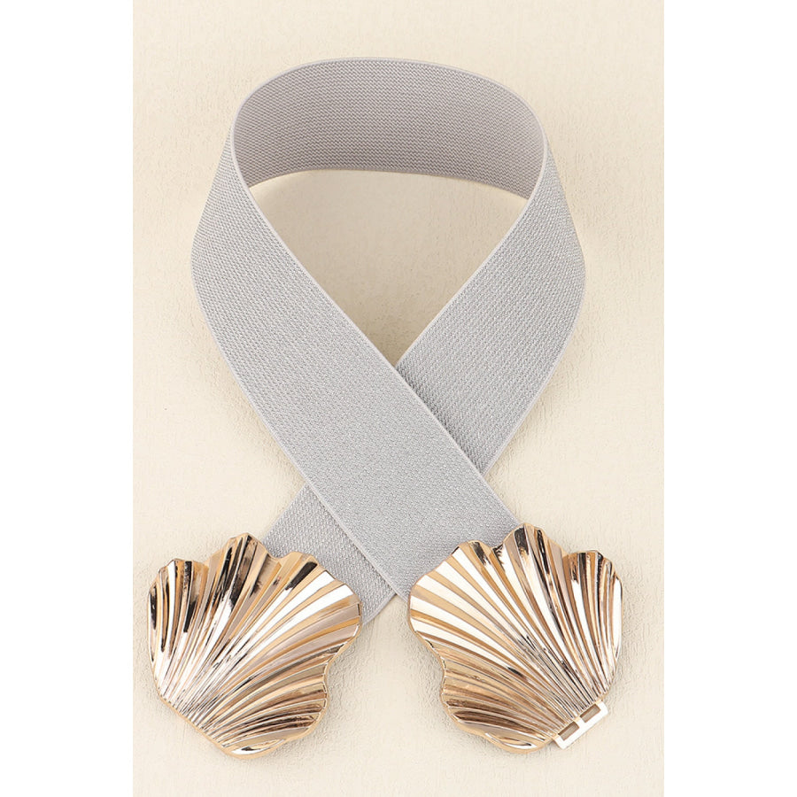 Zinc Alloy Buckle Elastic Belt