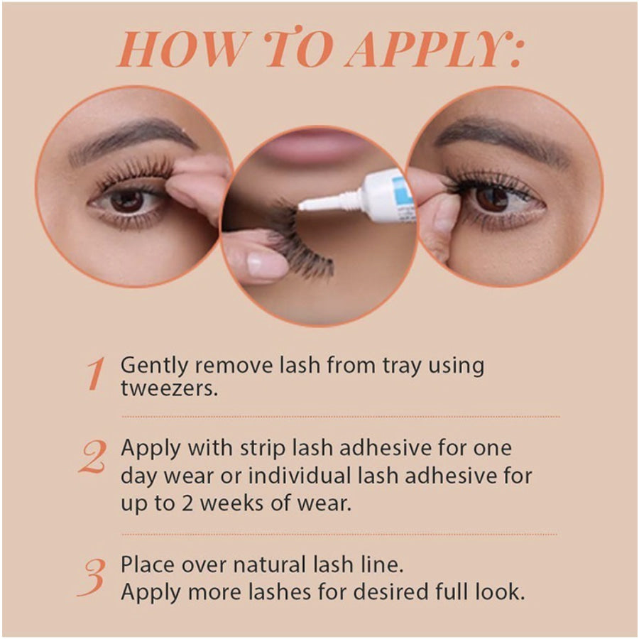 Ardell Professional - NAKED LASHES - Blends Seamlessly with Invisiband False Eyelashes