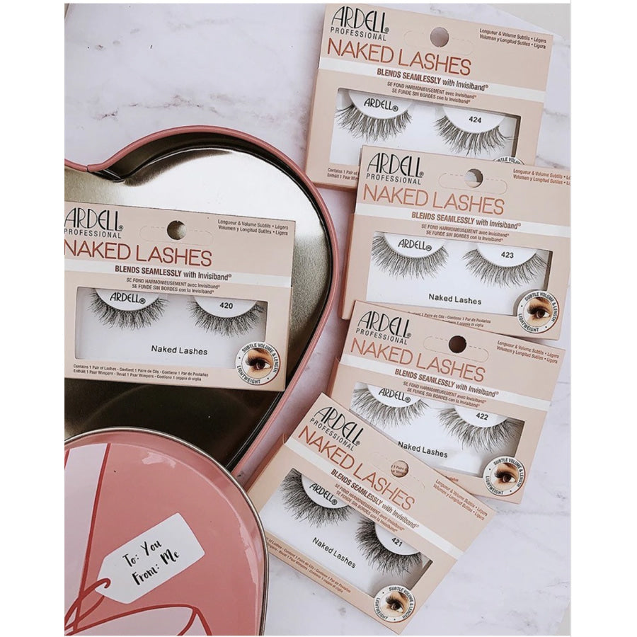 Ardell Professional - NAKED LASHES - Blends Seamlessly with Invisiband False Eyelashes