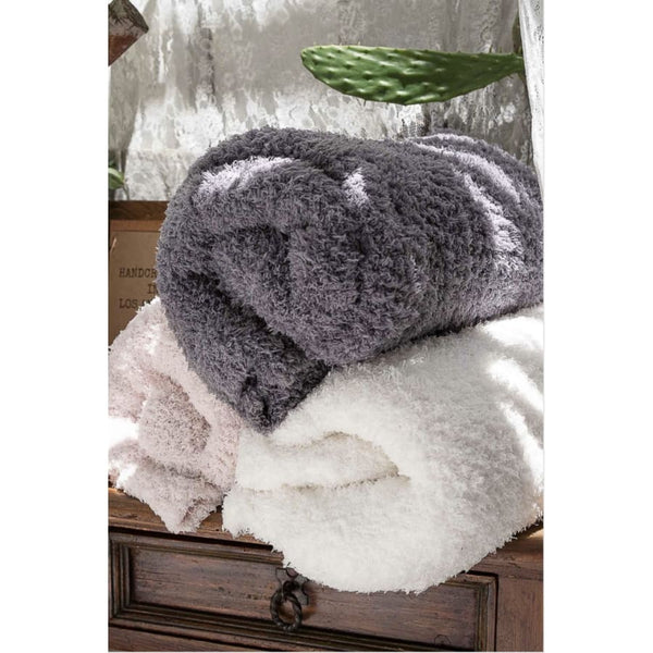 POL Berber Fleece Cozy Blanket