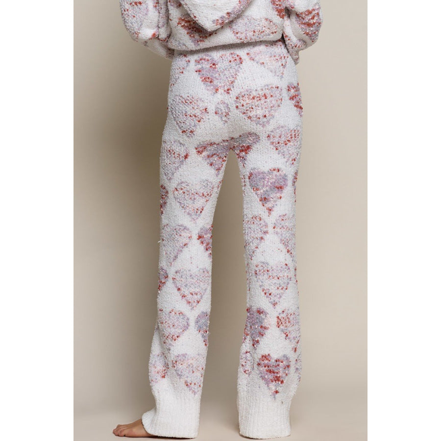 NEW! Berber Fleece Hooded Cosy Top and Matching Bottoms Sleepwear
