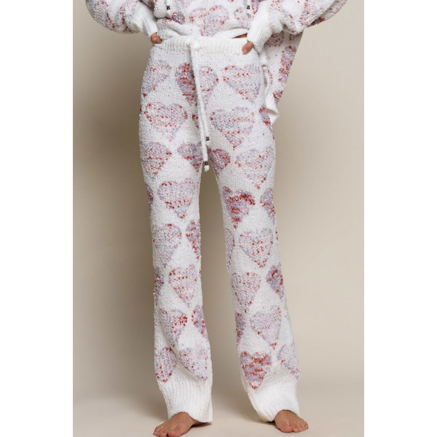 NEW! Berber Fleece Hooded Cosy Top and Matching Bottoms Small Bottoms Sleepwear