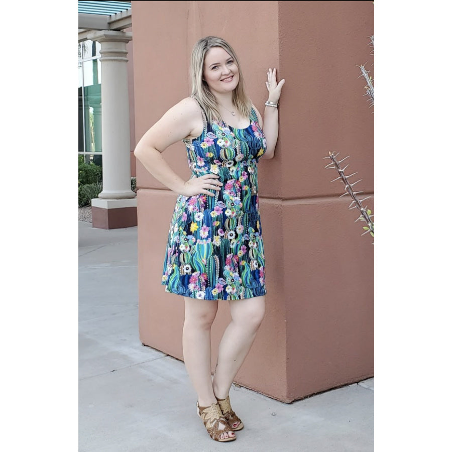 NEW! Buttery Soft Custom Design Tank Dress with Pockets Dresses