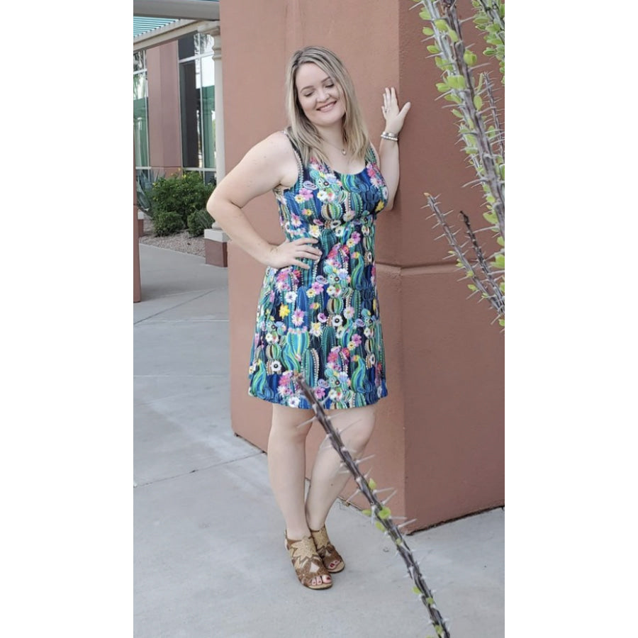 NEW! Buttery Soft Custom Design Tank Dress with Pockets Dresses