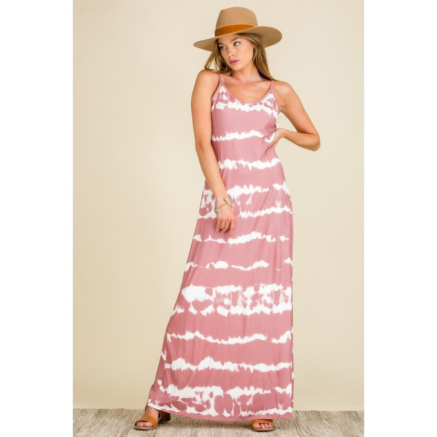 NEW! Buttery Soft DTY Tie Dye Maxi Dress Dresses