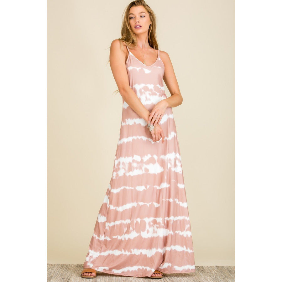 NEW! Buttery Soft DTY Tie Dye Maxi Dress Dresses