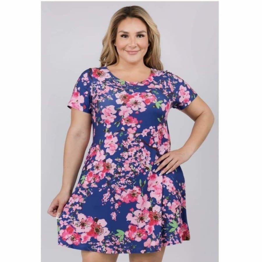 Preorder Printed Flared Dress with Pockets! Arriving mid to late March