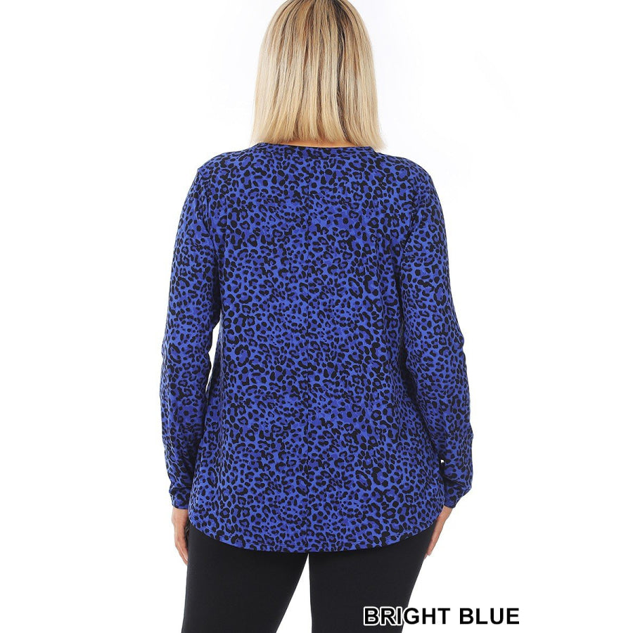 NEW! Buttery Soft Bright Leopard Print Brushed DTY Top and Jogger Set! Tops