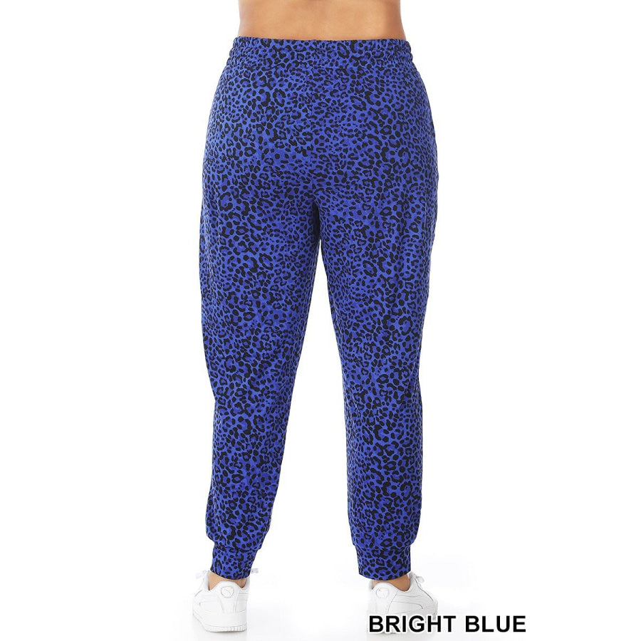 NEW! Buttery Soft Bright Leopard Print Brushed DTY Top and Jogger Set! Tops